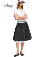 Urban Form Structured A-Line Skirt