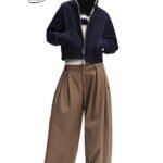 Drape Flow Pleated Balloon Pants