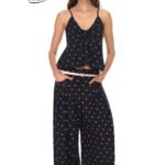 Floral Breeze Camisole & Flowing Wide-Leg Set